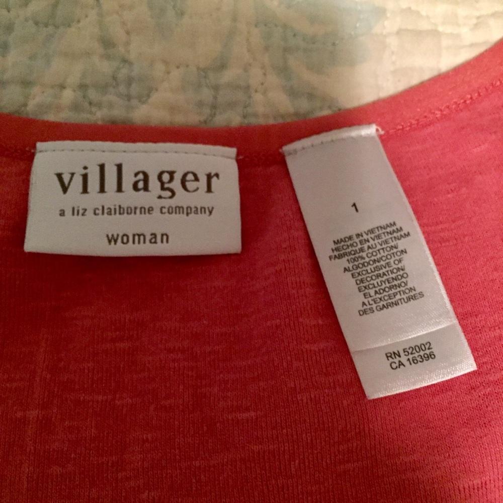 Villager twin set tank and sweater top - Picture 8 of 8